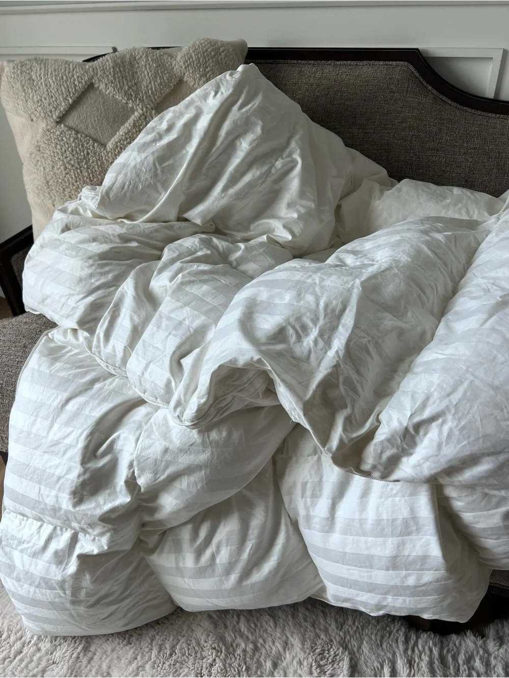 Blue Ridge Home Fashion 500 thread count premium white down king size comforter